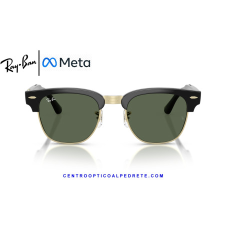 Gafas Inteligentes Ray-Ban Meta Audio Clubmaster Black RW7004-601/71 | COA