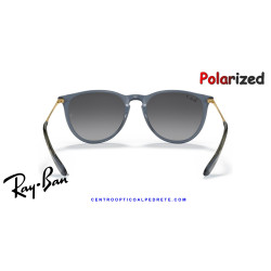 Ray-Ban Erika Azul transparente / gris polarizada (RB4171 6592T3)