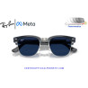 Gafas Inteligentes Ray-Ban Meta Audio Clubmaster Transparent Sky Blue Alped