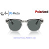 Gafas Inteligentes Ray-Ban Meta Audio Clubmaster Transparent Iron Grey