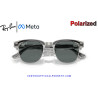 Gafas Inteligentes Ray-Ban Meta Audio Clubmaster Transparent Iron Grey