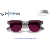 Gafas Inteligentes Ray-Ban Meta Audio Clubmaster Transparent Orchid Alpedre