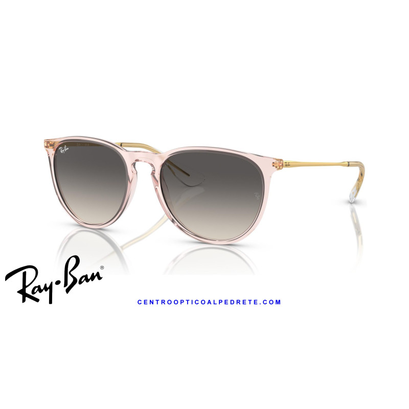 Ray-Ban Erika Transparent Pink / Grey (RB4171 674211) | Centro Óptico Alpedrete
