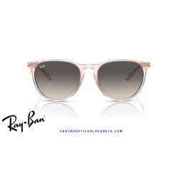 Ray-Ban Erika Transparent Pink / Grey (RB4171 674211) | Centro Óptico Alpedrete