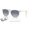 Ray-Ban Erika Transparent Light Blue / Grey/Blue (RB4171 67434L) | Originales