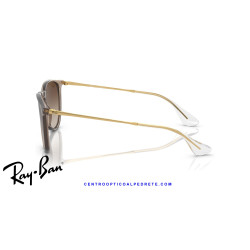 Ray-Ban Erika Transparent Light Brown / Brown (RB4171 674413) | Originales