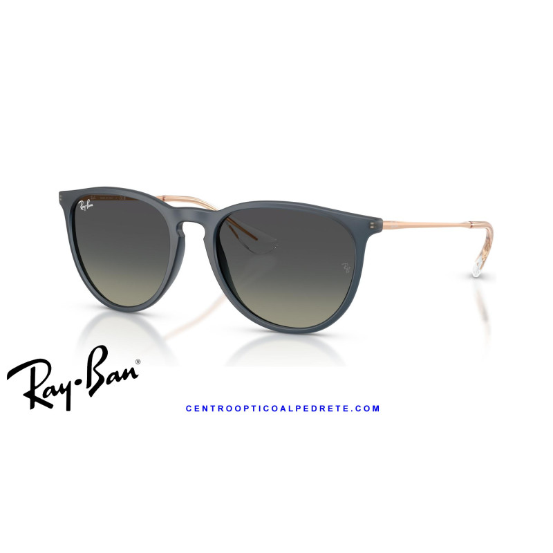 Ray-Ban Erika Rubber Blue / Gradient Grey (RB4171 681311) | Centro Óptico Alpedrete