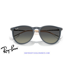 Ray-Ban Erika Rubber Blue / Gradient Grey (RB4171 681311) | Centro Óptico Alpedrete