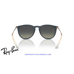 Ray-Ban Erika Rubber Blue / Gradient Grey (RB4171 681311) | Centro Óptico Alpedrete