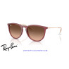 Ray-Ban Erika Rubber Violet / Pink Gradient Brown (RB4171 6815A5)