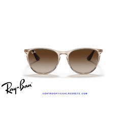 Ray-Ban Junior Erika Marrón claro transparente (RJ9060S 710813)