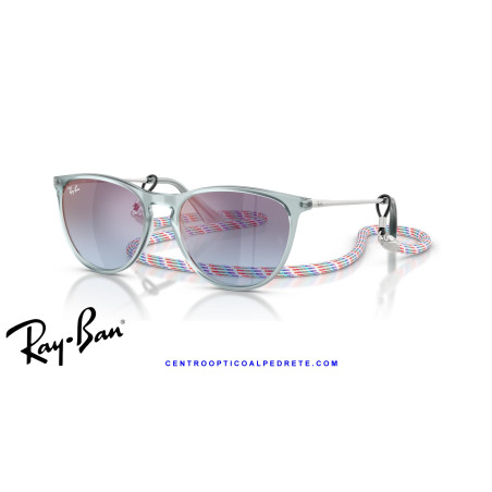 Ray-Ban Junior Erika Transparent Blue (RJ9060S 7223U0) | Centro Óptico Alpedrete