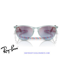 Ray-Ban Junior Erika Transparent Blue (RJ9060S 7223U0) | Centro Óptico Alpedrete