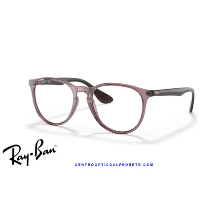 Ray-Ban Erika Transparent Violet (RX7046 8139) | Centro Óptico Alpedrete