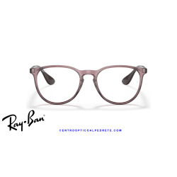 Ray-Ban Erika Transparent Violet (RX7046 8139) | Centro Óptico Alpedrete