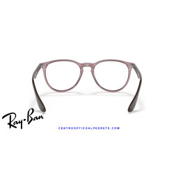 Ray-Ban Erika Transparent Violet (RX7046 8139) | Centro Óptico Alpedrete