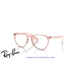 Ray-Ban Erika Transparent Pink (RX7046 8338) | Centro Óptico Alpedrete