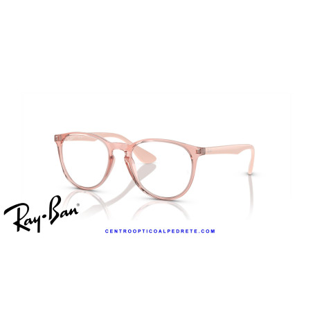 Ray-Ban Erika Transparent Pink (RX7046 8338) | Centro Óptico Alpedrete