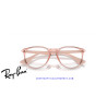 Ray-Ban Erika Transparent Pink (RX7046 8338) | Centro Óptico Alpedrete