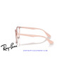 Ray-Ban Erika Transparent Pink (RX7046 8338) | Centro Óptico Alpedrete