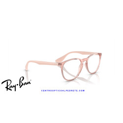 Ray-Ban Erika Transparent Pink (RX7046 8338) | Centro Óptico Alpedrete