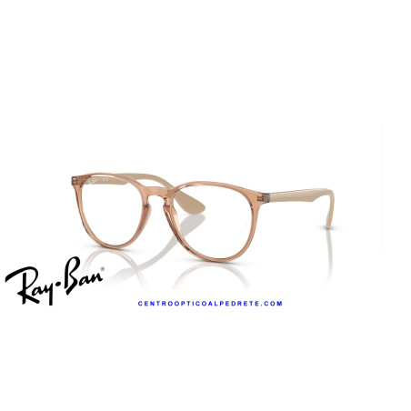Ray-Ban Erika Transparent Brown (RX7046 8339) | Centro Óptico Alpedrete