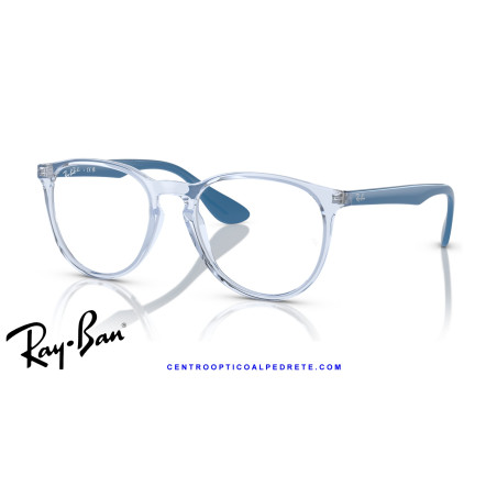 Ray-Ban Erika Transparent Light Blue (RX7046 8341) | Centro Óptico Alpedrete