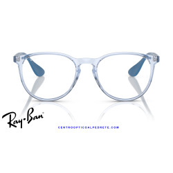 Ray-Ban Erika Transparent Light Blue (RX7046 8341) | Centro Óptico Alpedrete
