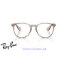 Ray-Ban Erika Transparent Light Brown (RX7046 8507) | Centro Óptico Alpedrete