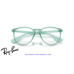 Ray-Ban Erika Transparent Green (RX7046 8508) | Centro Óptico Alpedrete