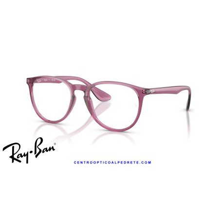 Ray-Ban Erika Transparent Violet (RX7046 8509) | Centro Óptico Alpedrete