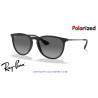 Ray-Ban Erika Negro goma / gris claro degradada polarizada (RB4171 622/T3)