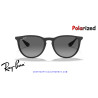 Ray-Ban Erika Negro goma / gris claro degradada polarizada (RB4171 622/T3)