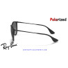 Ray-Ban Erika Negro goma / gris claro degradada polarizada (RB4171 622/T3)