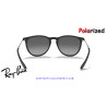 Ray-Ban Erika Negro goma / gris claro degradada polarizada (RB4171 622/T3)