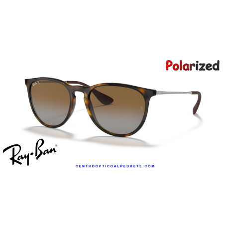 Ray-Ban Erika Habana clara / marrón degradada polarizada (RB4171 710/T5)