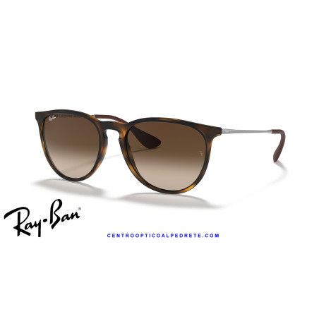 Ray-Ban Erika Habana goma / marrón degradada (RB4171 865/13)
