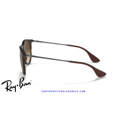 Ray-Ban Erika Habana goma / marrón degradada (RB4171 865/13)