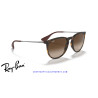Ray-Ban Erika Habana goma / marrón degradada (RB4171 865/13)