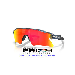 Gafas Oakley Radar EV Heater Transparent Abyss Prizm Ruby OO9541-07 | COA