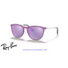 Ray-Ban Junior Erika Violet Fluo / Grey Mirror Violet (RJ9060S 70084V)