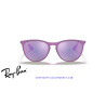 Ray-Ban Junior Erika Violet Fluo / Grey Mirror Violet (RJ9060S 70084V)
