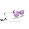 Ray-Ban Junior Erika Violet Fluo / Grey Mirror Violet (RJ9060S 70084V)