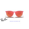 Ray-Ban Junior Erika Fuchsia Fluo / Brown Mirror Orange (RJ9060S 70096Q)
