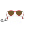Ray-Ban Junior Erika Fuchsia Fluo / Brown Mirror Orange (RJ9060S 70096Q)