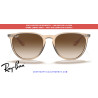 Pareja de lentes originales Ray-Ban Erika RB4171 631513 Brown Gradient