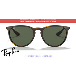 Pareja de lentes originales Ray-Ban Erika RB4171 710/71 G-15 Green | Originales