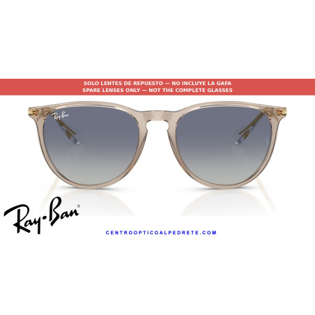 Repuesto original Ray-Ban Erika RB4171 Gradient Grey | Centro Óptico Alpedrete