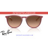 Pareja de lentes originales Ray-Ban Erika RB4171 659114 Pink Gradient Brown