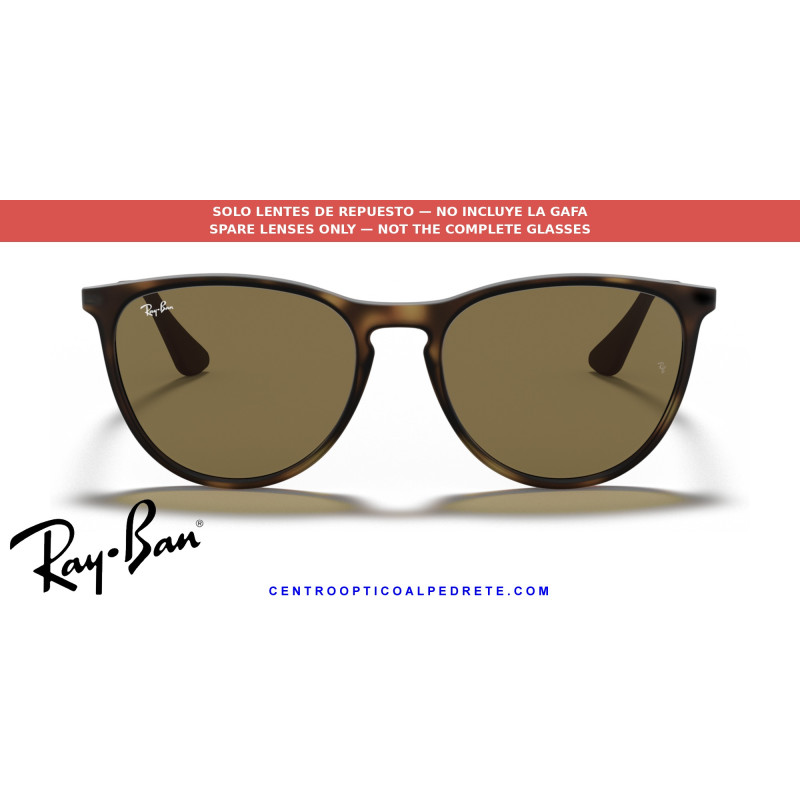 Pareja de lentes originales Ray-Ban Junior Erika RJ9060S 700673 Brown Original
